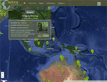 Tablet Screenshot of naturesoundmap.com